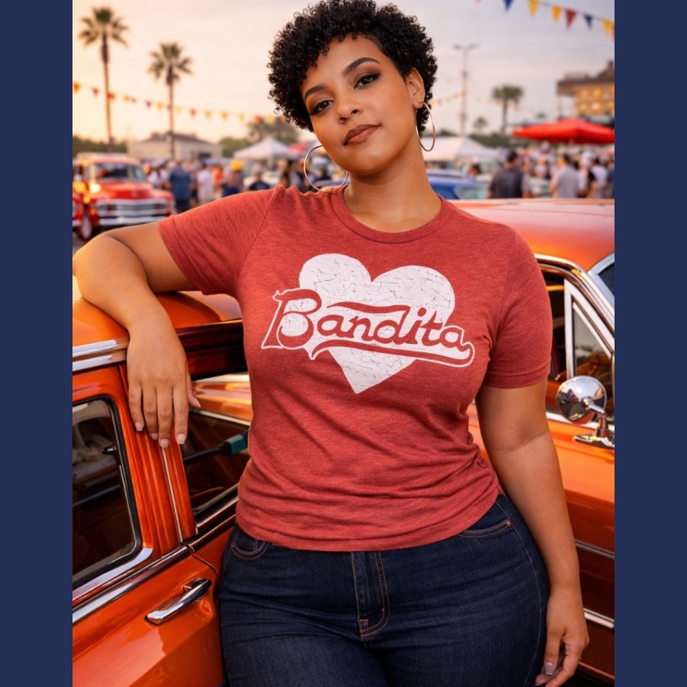 Retro Americana, Vintage-Inspired Graphic‎ T-shirt Bandita NWT, Sz  XSmall